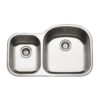 Designer Undermount Stainless Steel 70/30 Double Bowl Kitchen Sink - Image 2
