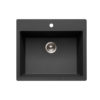 SiOStone Granite Topmount Single Bowl Sink - Image 2
