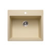 SiOStone Granite Topmount Single Bowl Sink - Image 4