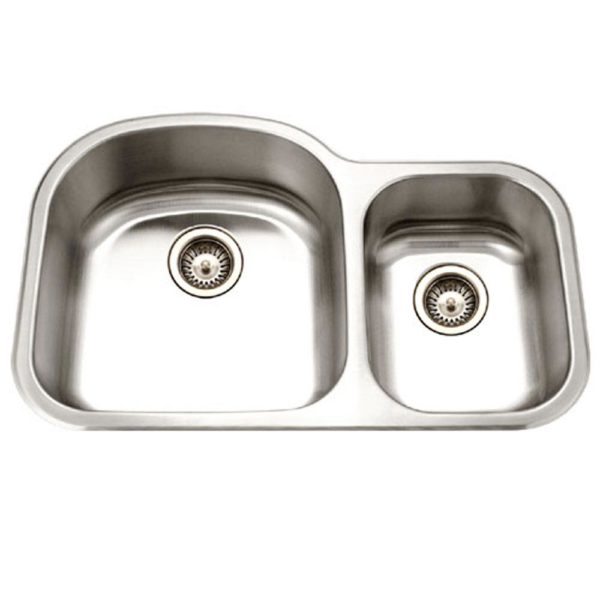 Designer 70/30 Double Bowl/Prep Bowl Right (DES-3322DR)