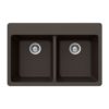 SiOStone Topmount 50/50 Double Bowl (SIO-3322DT-MO)